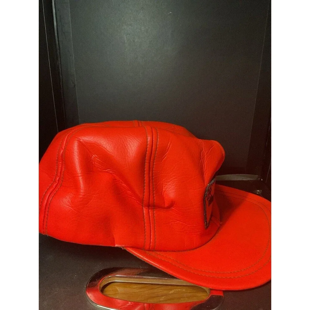 Vintage Ithaca Gun Patch Hunter Orange Cap Hat  Hunting Shotguns Rifles